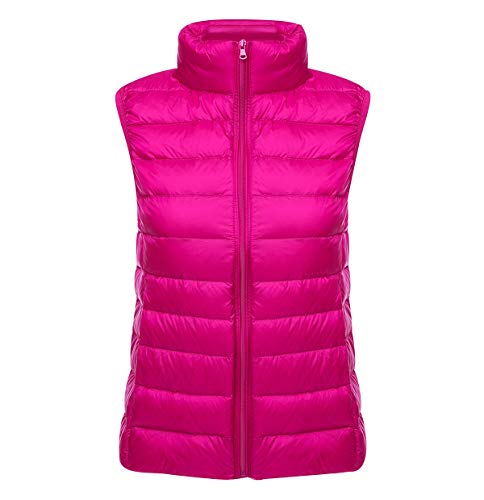 Leichte Daunenweste Damen Steppweste Leicht Ärmellose Daunen Weste Damen Dünne Übergröße Ultraleicht Light Daunenjacke Ärmellos Daunenmantel Steppjacke Ultraleichte Große Größen Winter Rosa 3XL Leichte Daunenweste Damen Steppweste Leicht Ärmellose Daunen Weste Damen Dünne Übergröße Ultraleicht Light Daunenjacke Ärmellos Daunenmantel Steppjacke Ultraleichte Große Größen Winter Rosa 3XL von Pengniao