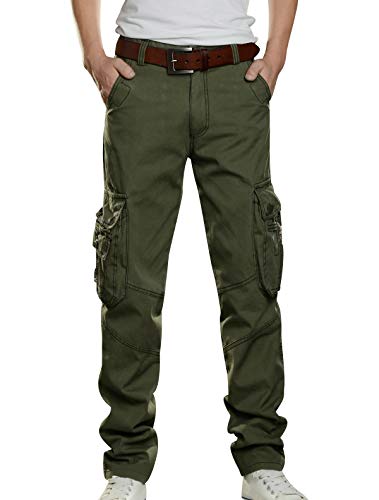 Pengniao Cargohose Herren Militär Hosen Stretch Cargo Hose Pants Arbeitshose Cargohosen Lang Männer Skinny Herrenhose Slim Fit Army Mit Seitentaschen Outdoor Freizeithose Kampfhose Wanderhose Grün 32 Pengniao Cargohose Herren Militär Hosen Stretch Cargo Hose Pants Arbeitshose Cargohosen Lang Männer Skinny Herrenhose Slim Fit Army Mit Seitentaschen Outdoor Freizeithose Kampfhose Wanderhose Grün 32 von Pengniao