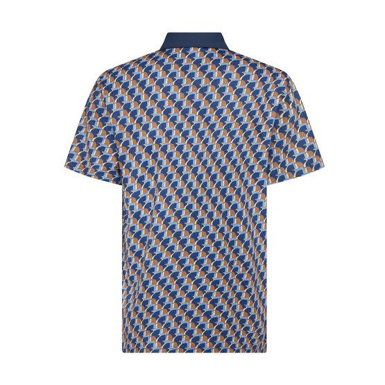 Penguin All Over Petes Outline Print Halbarm Polo navy von Penguin