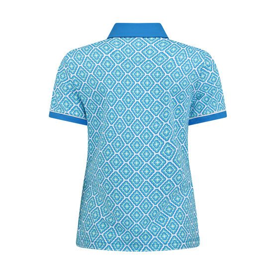 Penguin Cap Sleeve Regular Length Halbarm Polo blau von Penguin