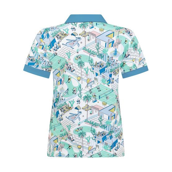 Penguin Palm Springs Halbarm Polo weiß von Penguin