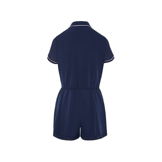 Penguin Veronica Romper with Mesh Sleeves Halbarm Kleid navy von Penguin