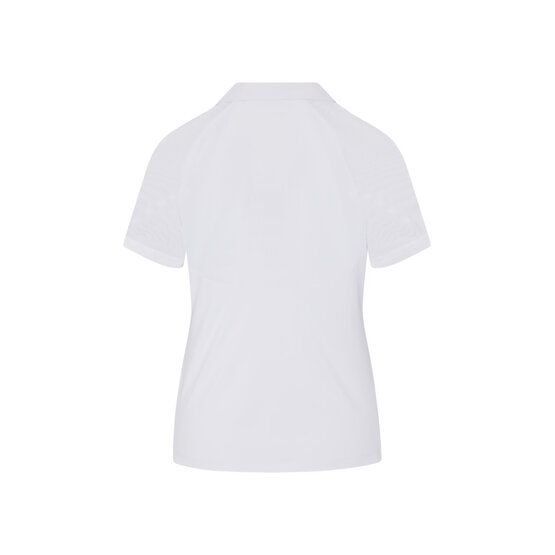 Penguin Vneck Color Block Halbarm Polo weiß von Penguin
