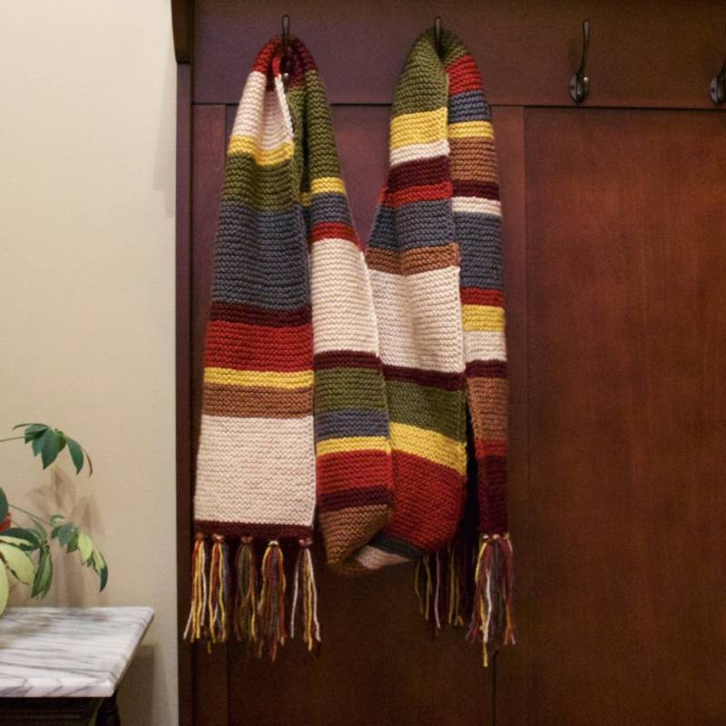 Dr Who Baker Inspiriert Schal | Saison 12 Voller Länge von PenguinEmpires