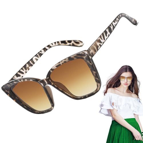 Penlimly Damen Sonnenbrille Quadrat, Stilvolle Modelle, Leichtes Katzenaugen-Gestell für Reisen Freizeit Alltag Einkaufen Feste Penlimly Damen Sonnenbrille Quadrat, Stilvolle Modelle, Leichtes Katzenaugen-Gestell für Reisen Freizeit Alltag Einkaufen Feste von Penlimly