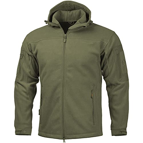 Pentagon Hercules Fleece Jacket 2.0 RAL7013, M, Steingrauoliv von Pentagon