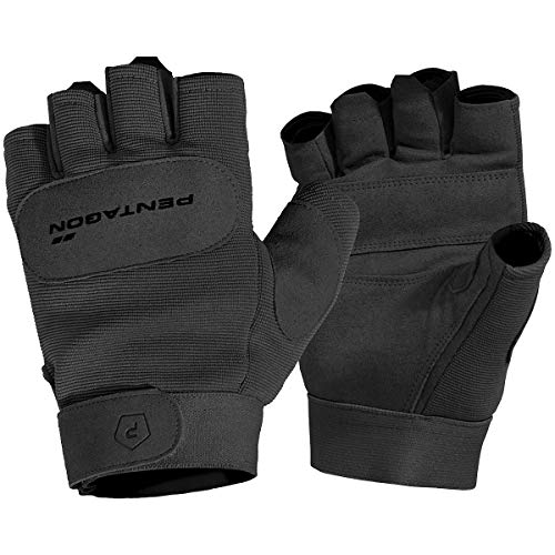 Pentagon Herren 1/2 Duty Mechanic Handschuhe Schwarz Größe L von Pentagon