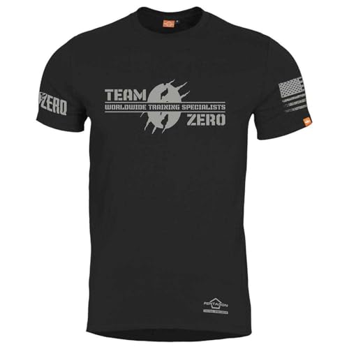 Pentagon Herren Ageron Zero Edition WTS T-Shirt Schwarz Größe L von Pentagon