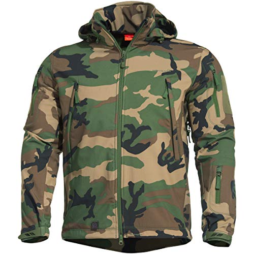 Pentagon Herren Artaxes Soft Shell Jacke Woodland Größe L von Pentagon
