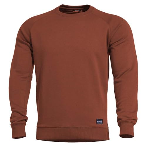 Pentagon Herren Hawk Pullover Blank Maroon Rot Größe XL von Pentagon
