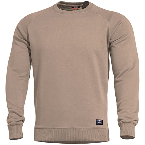 Pentagon Herren Hawk Pullover Blank Tan Braun Größe L von Pentagon