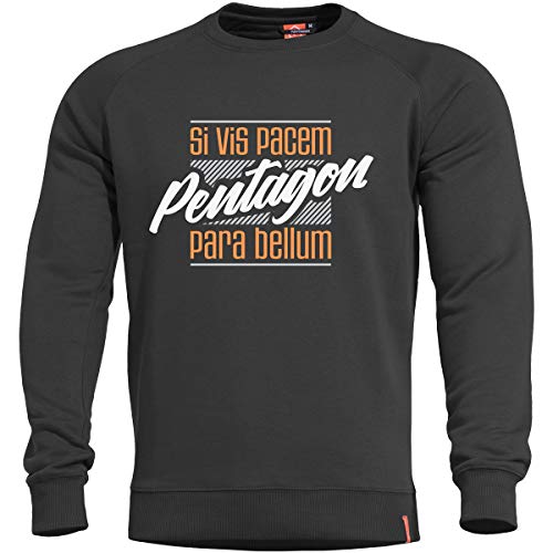 Pentagon Herren Hawk Sweatshirt para Bellum Schwarz Größe 3XL von Pentagon