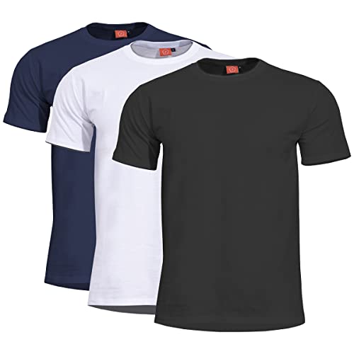 Pentagon Herren Orpheus T-Shirts Triple Mix Midnight Blue-Weiß-Schwarz Größe L von Pentagon