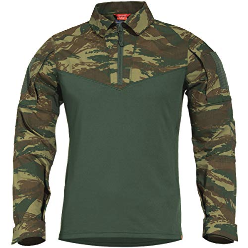 Pentagon Herren Ranger Shirt, Size-Large, Colour-Gr.Camouflaged Freizeithemd, Mehrfarbig (Gr.Camouflage 56) von Pentagon