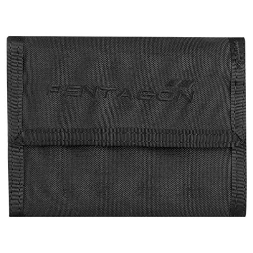 Pentagon Herren Stater 2.0 Tri-Fold Wallet, Schwarz von Pentagon