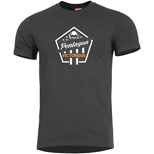 Pentagon Herren Victorious T-Shirt Schwarz Größe S von Pentagon
