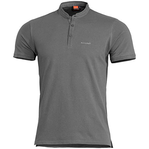 Pentagon Levantes Henley Shirt Wolf Grey, Grau, L von Pentagon