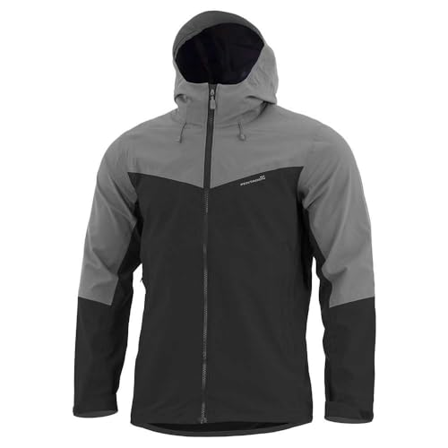 Pentagon Monlite Rain Softshelljacke (L, Wolf Grey/Schwarz) von Pentagon