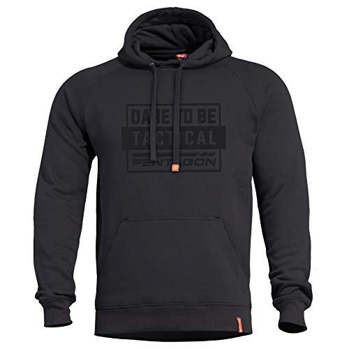 Pentagon Phaeton Hood Sweater -DT Herren Kapuzenpullover Hoodie Hoody 01-Black XL von Pentagon