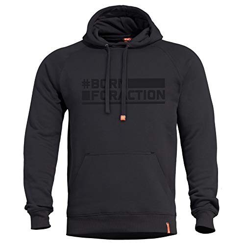 Pentagon Phaeton Hood Sweater -DT Herren Kapuzenpullover Hoodie Hoody 01-Black XS von Pentagon