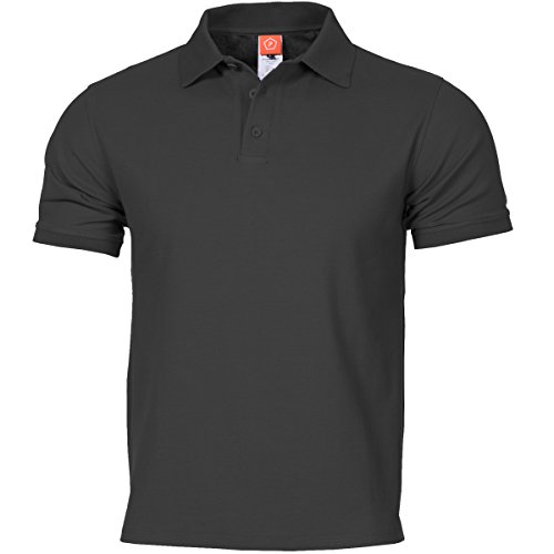 Pentagon Polo Shirt Aniketos Schwarz, Schwarz, 2XL von Pentagon