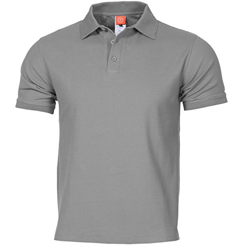 Pentagon Polo Shirt Aniketos Wolf Grey, Grau, S von Pentagon