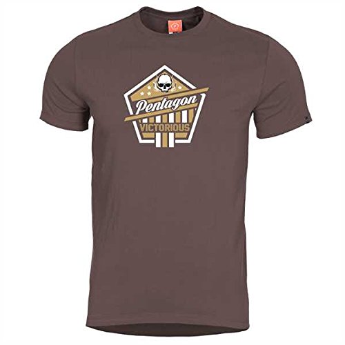 Pentagon T-Shirt Ageron Victorious Terra Brown von Pentagon