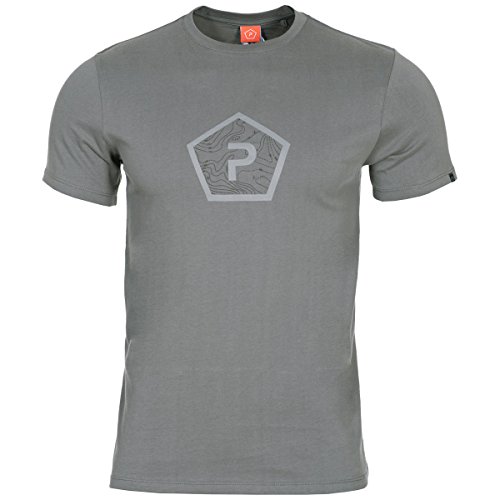 Pentagon T-Shirt Shape Wolf Grey, Grau, M von Pentagon