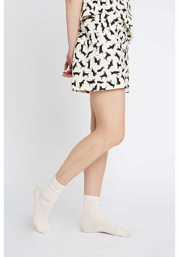 PEOPLE TREE Pyjama Shorts aus Bio Baumwolle M von People Tree