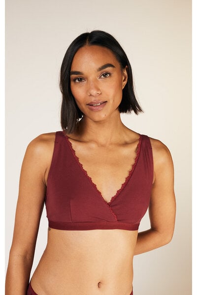 People Tree BH - Lace Trim Triangle Bra von People Tree