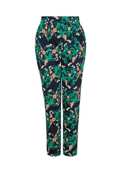 People Tree Claudia Marigold Print Trousers von People Tree