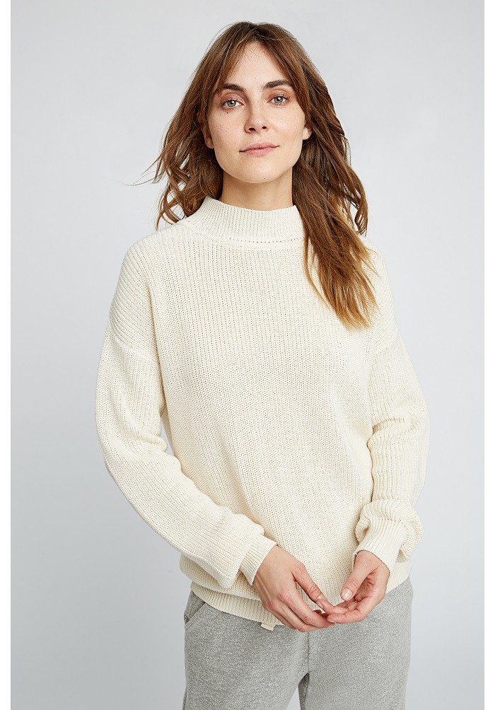 People Tree Cody Jumper Cream XS von People Tree