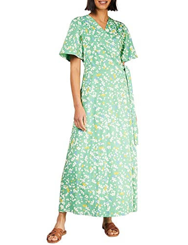 People Tree Damen Caroline Field Print Kleid, grün, 38 von People Tree