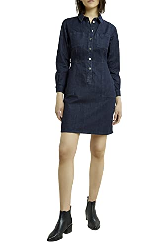 People Tree Damen Emmanuelle Denim Dress Lssiges Kleid, blau, 34 von People Tree