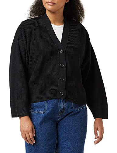 People Tree Damen Jasmine Cardigan Sweater, Black, 12 von People Tree