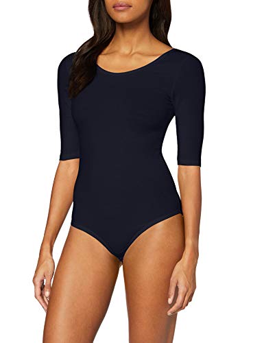 People Tree Damen Nicole Body, Blau (Navy Ny1), 36 EU/ 10 (UK) von People Tree