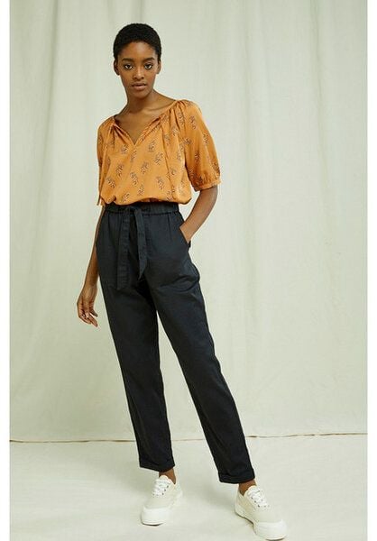 People Tree Hose - Tinsley Tapered Trousers - aus Bio-Baumwolle von People Tree