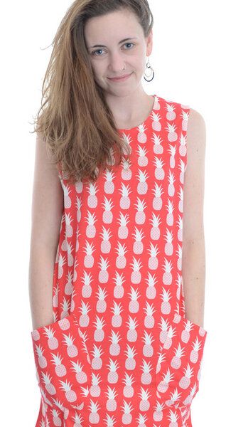 People Tree Kleid "Peter Jensen Pineapple Dress" von People Tree
