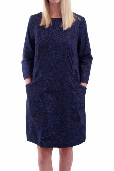 People Tree Tanja Shift Dress Navy von People Tree