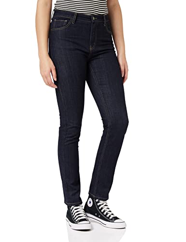 Peopletree Damen Heather Fit Slim Jeans, Blau (Dark Blue (Rinse) Blue), 42 (Herstellergröße: 16) von Peopletree