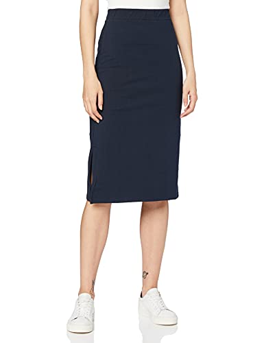 Peopletree Damen Keira Pencil Skirt Rock, Blau (Navy Ny), 38 (Herstellergröße: 12) von People Tree