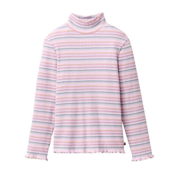 People Wear Organic Langarm Shirt, bunt geringelt, Bio-Baumwolle von People Wear Organic