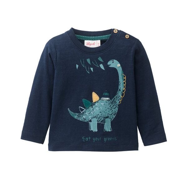 People Wear Organic Langarm Shirt, dunkelblau, "Dinosaurier", Bio-Baumwolle People Wear Organic Langarm Shirt, dunkelblau, "Dinosaurier", Bio-Baumwolle von People Wear Organic