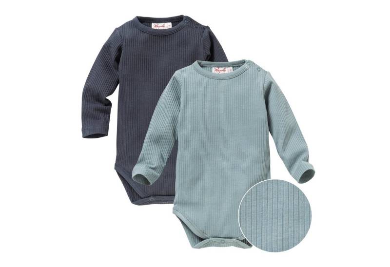 People Wear Organic Langarmbody für Mädchen und Jungs, 2 Stück Bio Baumwolle von People Wear Organic