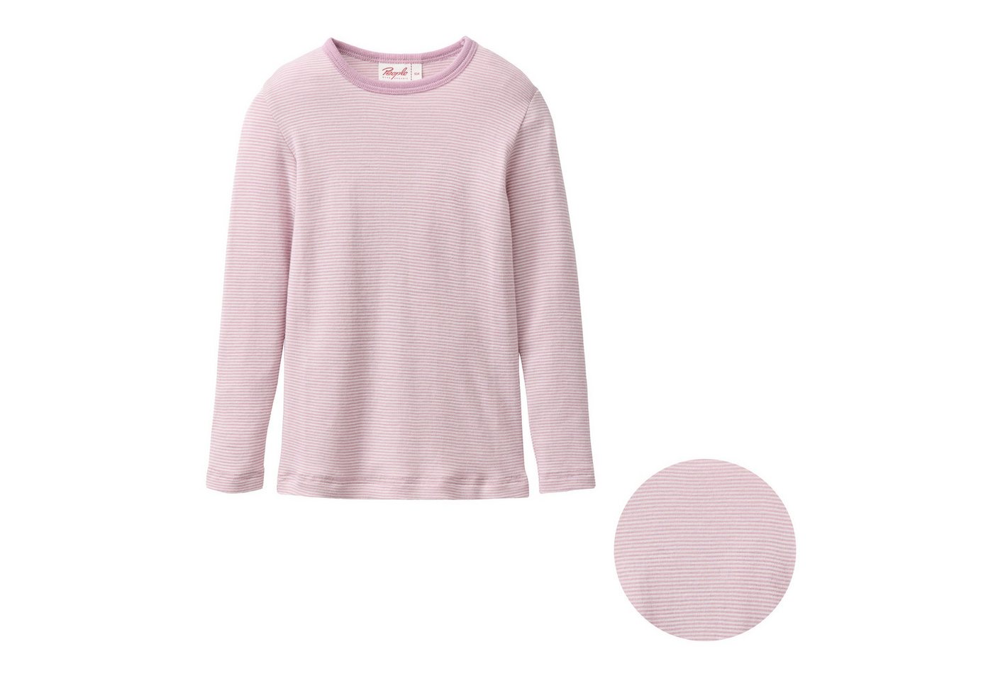 People Wear Organic Langarmshirt aus Bio-Wolle und Seide von People Wear Organic