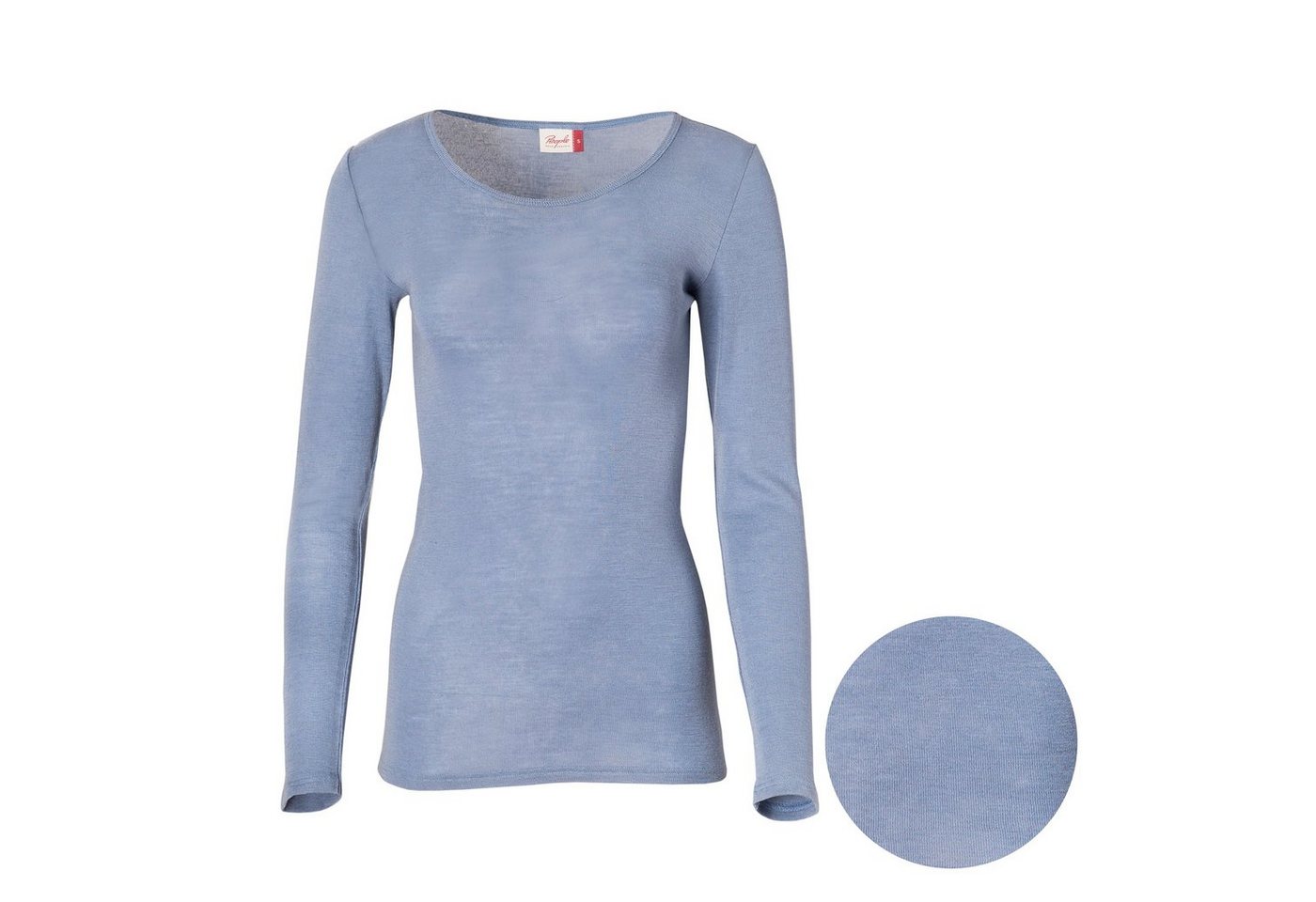 People Wear Organic Langarmshirt aus Wolle und Seide von People Wear Organic