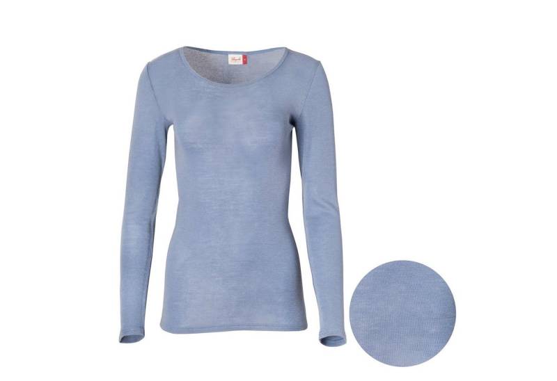 People Wear Organic Langarmshirt aus Wolle und Seide von People Wear Organic