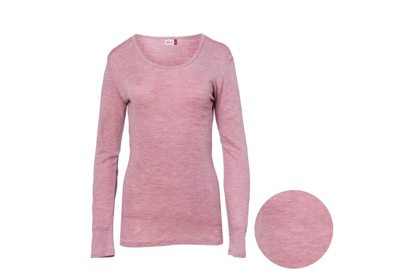 People Wear Organic Langarmshirt aus Wolle und Seide von People Wear Organic