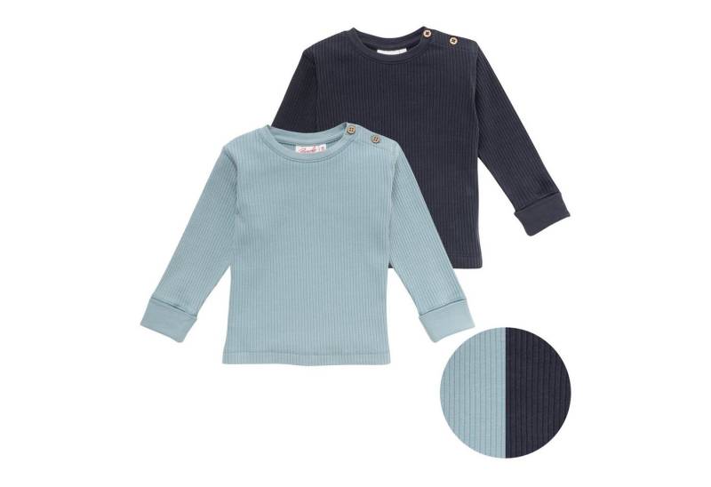 People Wear Organic Langarmshirt im 2er Pack aus Bio Baumwolle GOTS zertifiziert von People Wear Organic