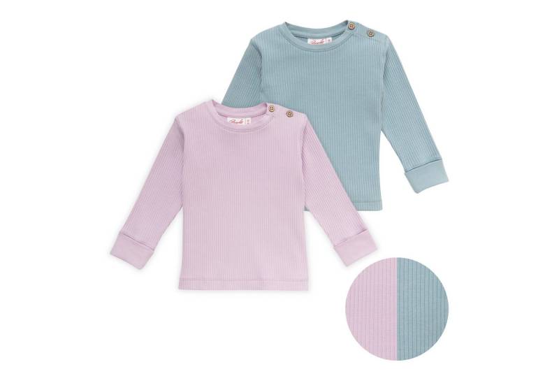 People Wear Organic Langarmshirt im 2er Pack aus Bio Baumwolle GOTS zertifiziert von People Wear Organic
